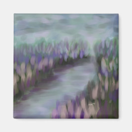 Impressionistische Landschaft Original Kunst Magnet
