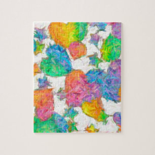 Impressionistische Pastell-Valentinsherzen