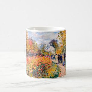 Impressionistischer Garten Art Mug Herbst-Dahlieng Kaffeetasse