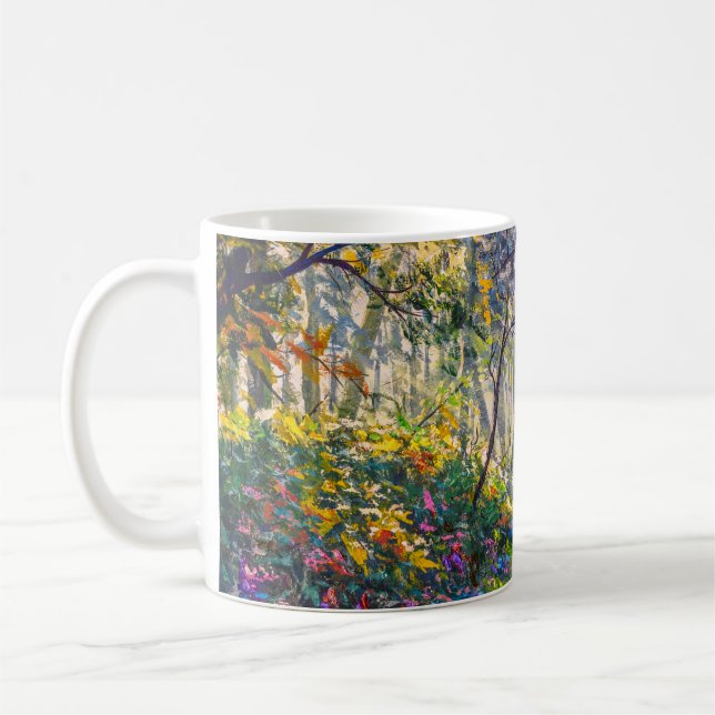 Impressionistischer Pfad: Sonnenwald Kaffeetasse (Links)