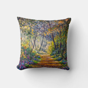 Impressionistischer Pfad: Sonnenwald Kissen