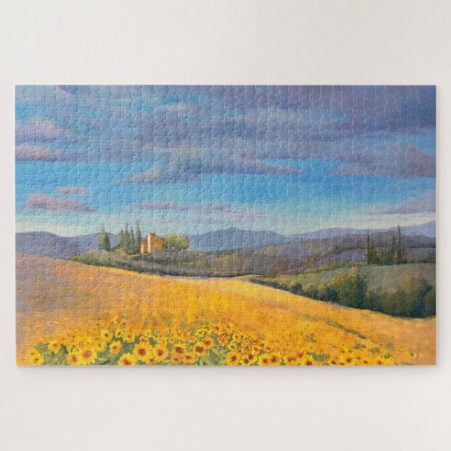 Impressionistisches Italien - Ölgemälde für Sonnen (Horizontal)