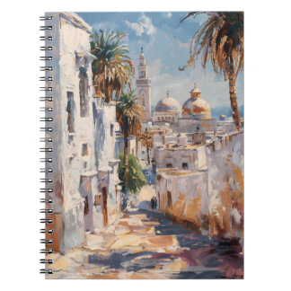 Impressionistisches Motiv von Tunis Notizblock