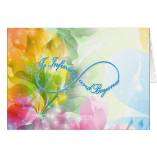 Impressionnant symbole Infinity "À l'infini et au-