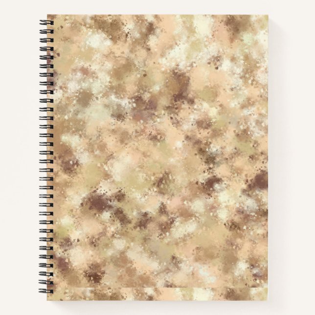 Impressionniste Carnet Camo Désert (Devant)