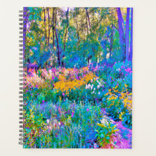 Impressionniste Jardin Coloré Fleurs Paysages