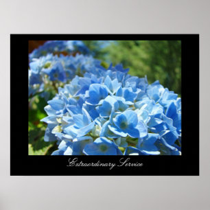 Impressions d'art de bureau Extraordinaire Bleu