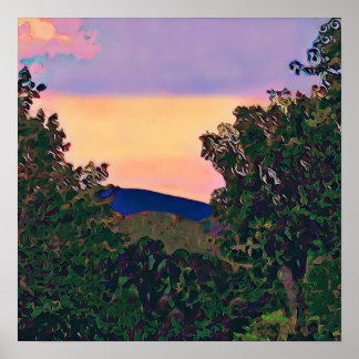 Impressions d'automne 4 affiche