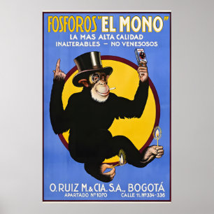 Impressions de vieilles affiches publicitaires pou