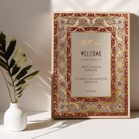 Affiche de bienvenue islamique musulmane Mariage n