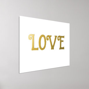 Impressions Dorure Aimer Citation Texte Personnalisée Mariage Décor C