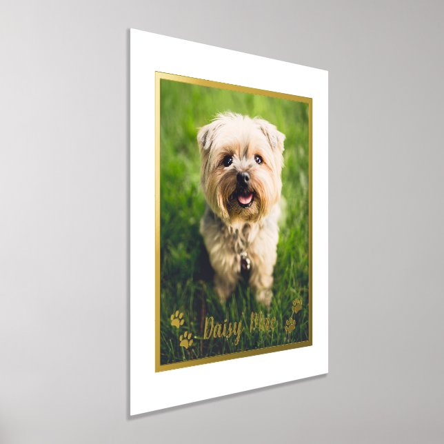Impressions Dorure Amateurs d'animaux de compagnie adorables Photo de (Poser)