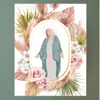 Belle Sainte Mère Bienheureuse Moderne Catholique
