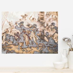 Impressions Dorure Capture, Barbe noire pirate, Revenge de la reine A