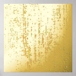 Impressions Dorure code d'ordinateur écrit en smol