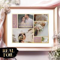 Collage de photos de mariage Ophelia Happily Ever 