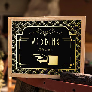 Impressions Dorure Collection de Mariages Art Déco Gatsby vintage des