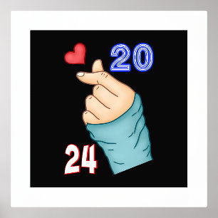 Impressions Dorure Coréen Coeur 2024