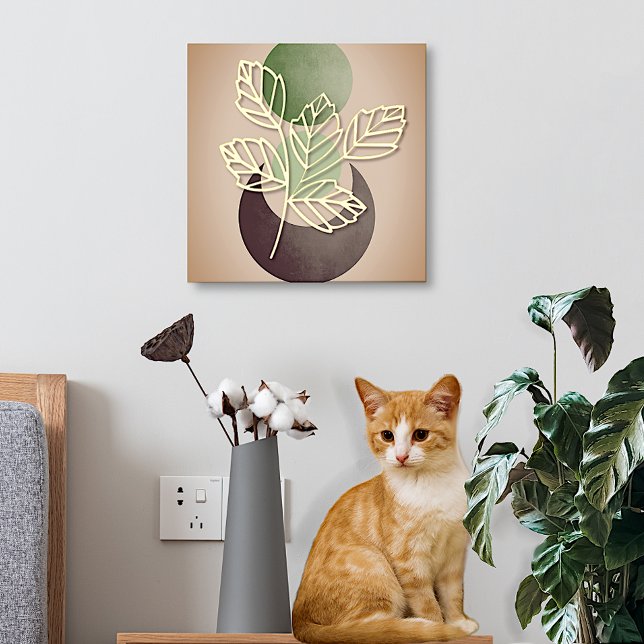 Impressions Dorure Feuilles Abstraits botanique (Créateur téléchargé)