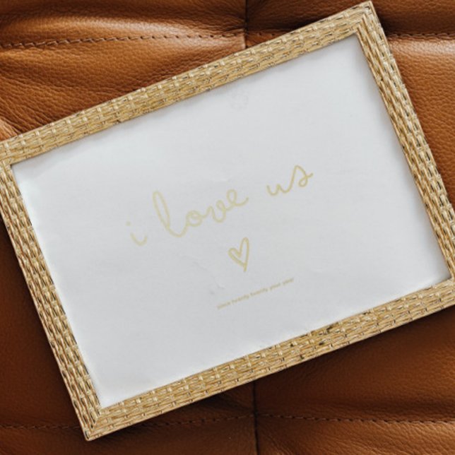 Impressions Dorure je nous aime | TEXTE COEUR D'OR (Créateur téléchargé)