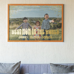 Impressions Dorure JOYEUX JOUR DE MÈRE. Customisez-le maintenant