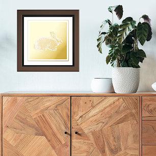 Impressions Dorure Lapin d'or