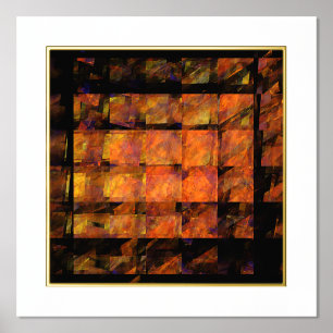 Impressions Dorure L'art Abstrait au mur