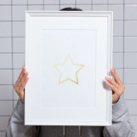 Lignes Elégantes Star Real Gold