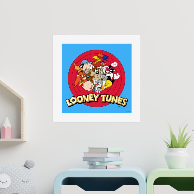 Impressions Dorure LOONEY TUNES™ Logo de marque (In Situ (Pépinière))