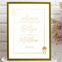 Mariage de carte de lecture Monogramme