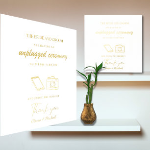 Impressions Dorure Mariage de cérémonie débranché personnalisé Connex
