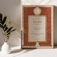 Mariage musulman Bourgogne Affiche de bienvenue ro
