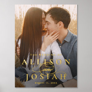 Impressions Dorure Mariage photo classique élégant