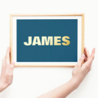 NAVY Modern Bold | OR DE TEXTE MODIFIABLE