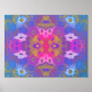 Impressions Dorure Neon Ombré Gold ou Silver Foil Print