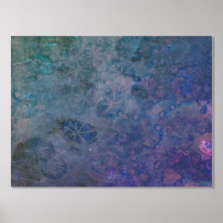 Impressions Dorure Ocean Creatures II Silver Foil Print