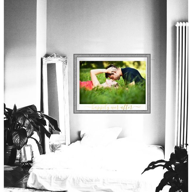 Impressions Dorure Photo Couple Happy Jamais Après Mariage (Créateur téléchargé)