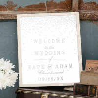 SYMBOLE Élégant Mariage Glam Confetti Real Foil
