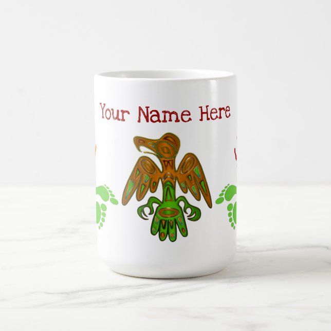 Impressum Indianeramerikaner Inspiriert Kaffeetasse (Mittel)