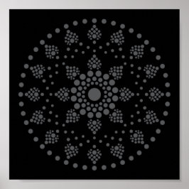 Imprimable Poster de votre propre Modèle Mandala