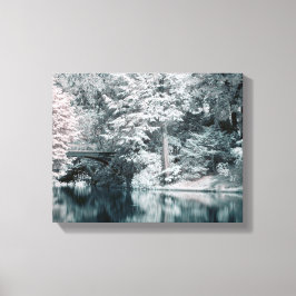 Imprimante en toile étirée du jardin de Paris Infr