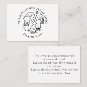 Imprimantes Carte de notes Merci