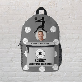 Imprimantes Couper les sacs à coudre gris Volleyba