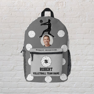 Imprimantes Couper les sacs à coudre gris Volleyba