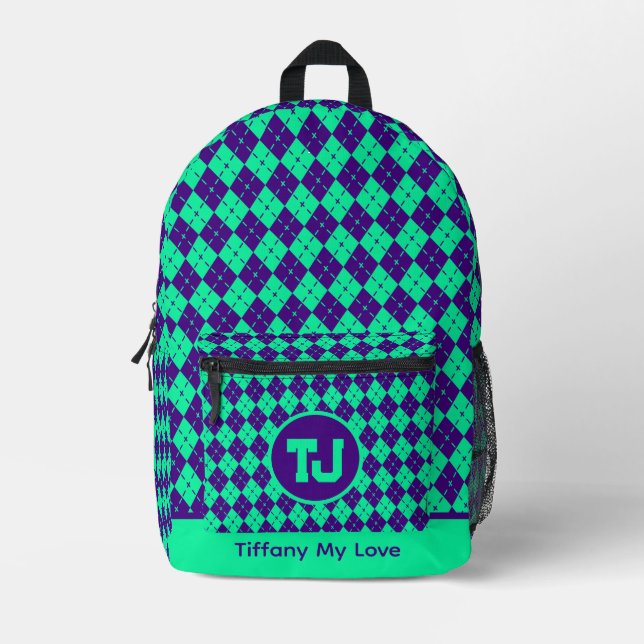 Imprimé Beau sac à dos de l'école d'entraîneurs d'équipe (Recto)