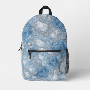 Imprimé Bleu Rose BULLETIN - Sac à dos