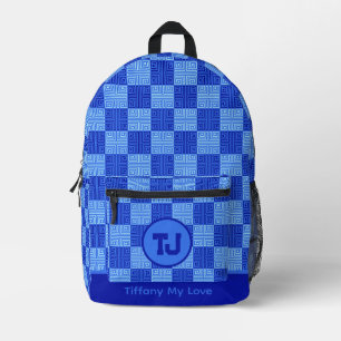 Imprimé Cool Nom Groomsmen Sac à dos personnalisé