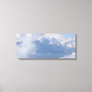 imprimé de toile des montagnes autrichiennes