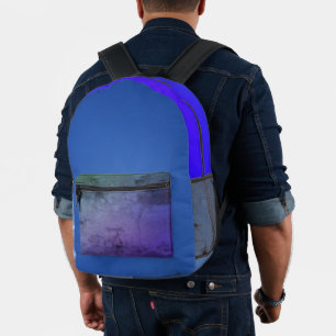 Imprimé Dusk Blue sac à dos