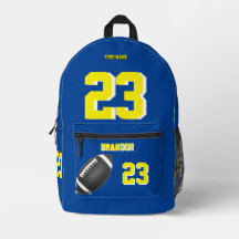 École américaine de sac à dos de football